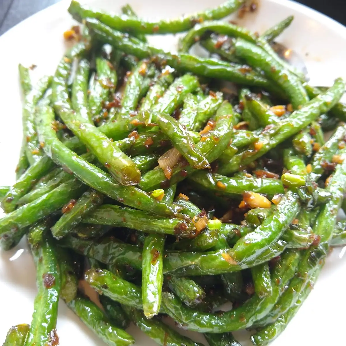 豉汁四季豆牛 Garlic Black Bean Beef